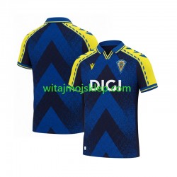 Koszulka Cádiz CF Retro Męska Stroje Domowe 2025-2026 Krótkie Rękawy Koszulka Cádiz CF Retro Męska Stroje Domowe 2025-2026 Krótkie Rękawy