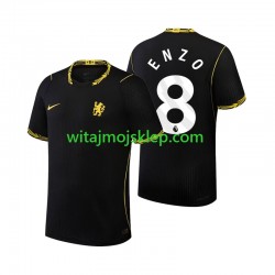 Koszulka Chelsea Enzo Fernandez 8 Męska Stroje Wyjazdowe 2026-2027 Krótkie Rękawy Koszulka Chelsea Enzo Fernandez 8 Męska Stroje Wyjazdowe 2026-2027 Krótkie Rękawy
