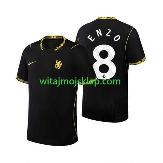Koszulka Chelsea Enzo Fernandez 8 Męska Stroje Wyjazdowe 2026-2027 Krótkie Rękawy