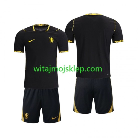 Koszulka Chelsea Dziecięca Stroje Wyjazdowe 2026-2027 Krótkie Rękawy