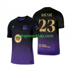 Koszulka FC Barcelona Jules Kounde 23 Męska Stroje Wyjazdowe 2026-2027 Krótkie Rękawy Koszulka FC Barcelona Jules Kounde 23 Męska Stroje Wyjazdowe 2026-2027 Krótkie Rękawy