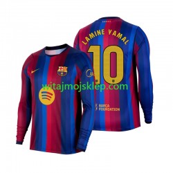 Koszulka FC Barcelona Lamine Yamal 10 Męska Stroje Domowe 2026-2027 Długie Rękawy Koszulka FC Barcelona Lamine Yamal 10 Męska Stroje Domowe 2026-2027 Długie Rękawy