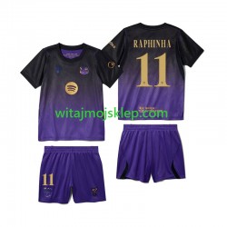 Koszulka FC Barcelona Raphinha 11 Dziecięca Stroje Wyjazdowe 2026-2027 Krótkie Rękawy Koszulka FC Barcelona Raphinha 11 Dziecięca Stroje Wyjazdowe 2026-2027 Krótkie Rękawy