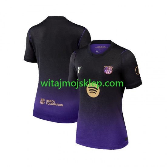 Koszulka FC Barcelona Damska Stroje Wyjazdowe 2026-2027 Krótkie Rękawy