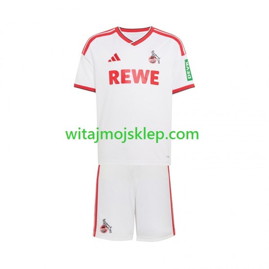Koszulka FC Köln Dziecięca Stroje Domowe 2026-2027 Krótkie Rękawy