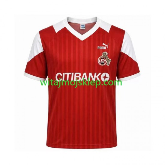 Koszulka FC Köln 1992 1993 Retro Męska Stroje Wyjazdowe Krótkie Rękawy