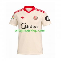 Koszulka Sevilla FC Retro Męska Stroje Domowe 2025-2026 Krótkie Rękawy Koszulka Sevilla FC Retro Męska Stroje Domowe 2025-2026 Krótkie Rękawy
