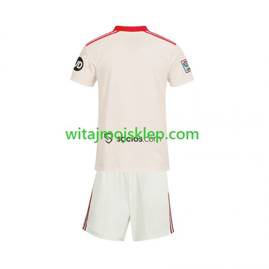 Koszulka Sevilla FC Retro Dziecięca Stroje Domowe 2025-2026 Krótkie Rękawy