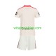Koszulka Sevilla FC Retro Dziecięca Stroje Domowe 2025-2026 Krótkie Rękawy