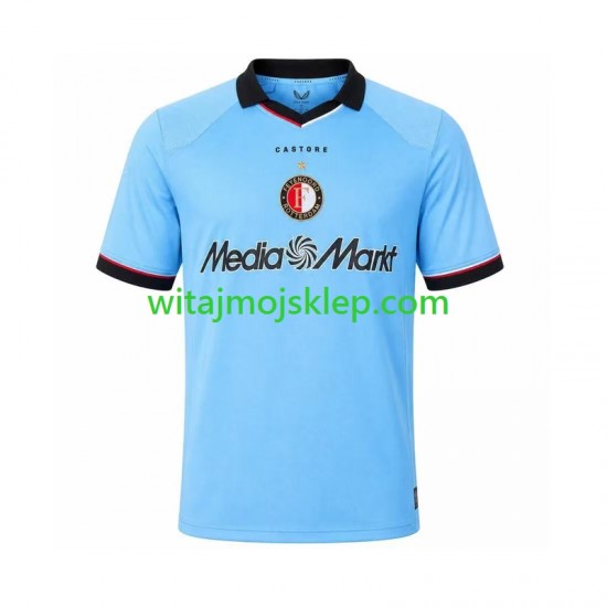 Koszulka Feyenoord Rotterdam Męska Stroje Wyjazdowe 2026-2027 Krótkie Rękawy