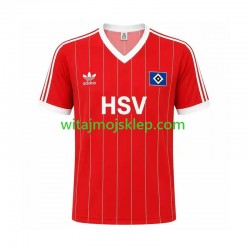 Koszulka Hamburger SV 1983 Retro Męska Stroje Wyjazdowe Krótkie Rękawy Koszulka Hamburger SV 1983 Retro Męska Stroje Wyjazdowe Krótkie Rękawy