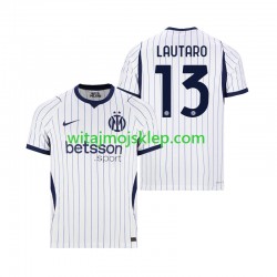Koszulka Inter Mediolan Lautaro Martinez 13 Męska Stroje Wyjazdowe 2026-2027 Krótkie Rękawy Koszulka Inter Mediolan Lautaro Martinez 13 Męska Stroje Wyjazdowe 2026-2027 Krótkie Rękawy