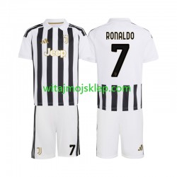 Koszulka Juventus Cristiano Ronaldo 7 Dziecięca Stroje Domowe 2026-2027 Krótkie Rękawy