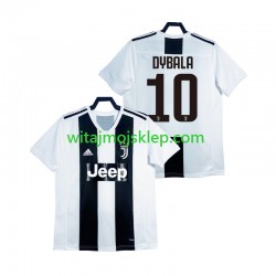 Koszulka Juventus DYBALA 21 2018 2019 Retro Męska Stroje Domowe Krótkie Rękawy