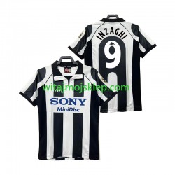 Koszulka Juventus INZAGHI 9 1997 Retro Męska Stroje Domowe 1998 Krótkie Rękawy