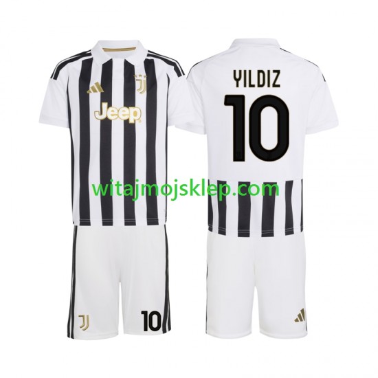 Koszulka Juventus Kenan Yildiz 10 Dziecięca Stroje Domowe 2026-2027 Krótkie Rękawy