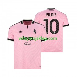 Koszulka Juventus Kenan Yildiz 10 Męska Stroje Wyjazdowe 2026-2027 Krótkie Rękawy Koszulka Juventus Kenan Yildiz 10 Męska Stroje Wyjazdowe 2026-2027 Krótkie Rękawy