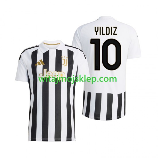 Koszulka Juventus Kenan Yildiz 10 Męska Stroje Domowe 2026-2027 Krótkie Rękawy