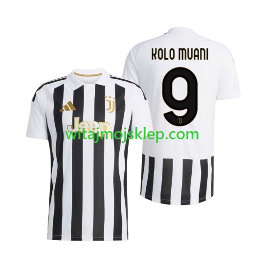 Koszulka Juventus Randal Kolo Muani 9 Męska Stroje Domowe 2026-2027 Krótkie Rękawy