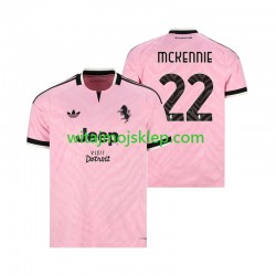 Koszulka Juventus Weston McKennie 22 Męska Stroje Wyjazdowe 2026-2027 Krótkie Rękawy Koszulka Juventus Weston McKennie 22 Męska Stroje Wyjazdowe 2026-2027 Krótkie Rękawy