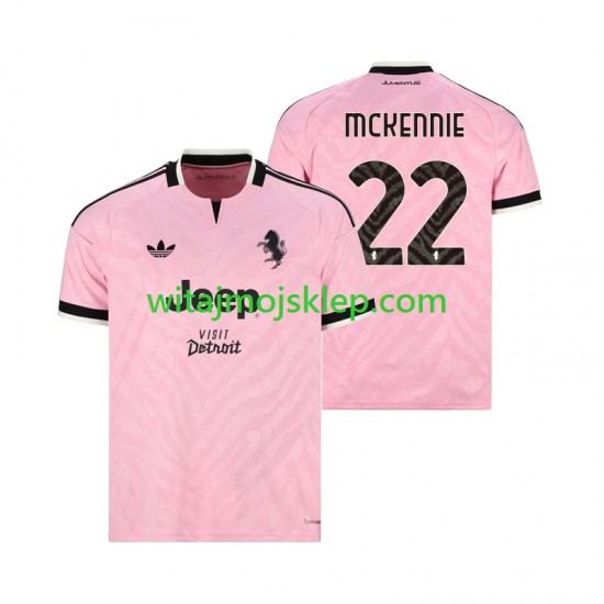 Koszulka Juventus Weston McKennie 22 Męska Stroje Wyjazdowe 2026-2027 Krótkie Rękawy