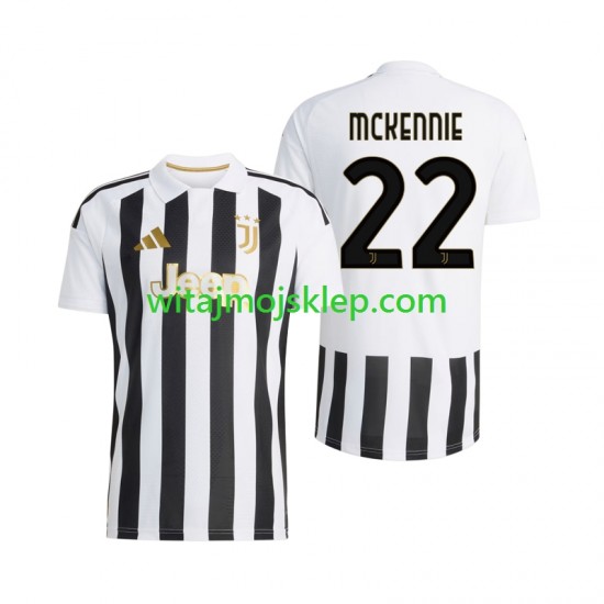 Koszulka Juventus Weston McKennie 22 Męska Stroje Domowe 2026-2027 Krótkie Rękawy