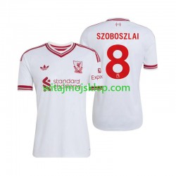 Koszulka Liverpool Dominik Szoboszlai 8 Męska Stroje Wyjazdowe 2026-2027 Krótkie Rękawy Koszulka Liverpool Dominik Szoboszlai 8 Męska Stroje Wyjazdowe 2026-2027 Krótkie Rękawy