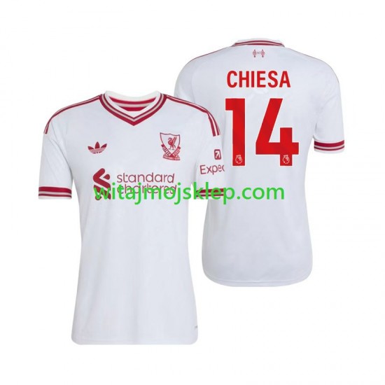 Koszulka Liverpool Federico Chiesa 14 Męska Stroje Wyjazdowe 2026-2027 Krótkie Rękawy