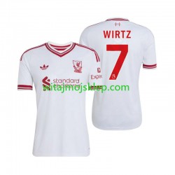 Koszulka Liverpool Florian Wirtz 7 Męska Stroje Wyjazdowe 2026-2027 Krótkie Rękawy Koszulka Liverpool Florian Wirtz 7 Męska Stroje Wyjazdowe 2026-2027 Krótkie Rękawy