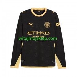 Koszulka Manchester City Męska Stroje Wyjazdowe 2026-2027 Długie Rękawy