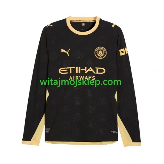 Koszulka Manchester City Męska Stroje Wyjazdowe 2026-2027 Długie Rękawy