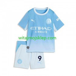 Koszulka Manchester City Erling Haaland 9 Dziecięca Stroje Domowe 2026-2027 Krótkie Rękawy