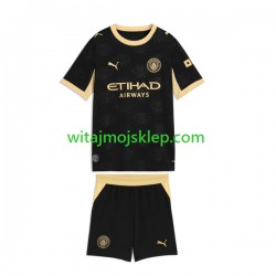 Koszulka Manchester City Dziecięca Stroje Wyjazdowe 2026-2027 Krótkie Rękawy