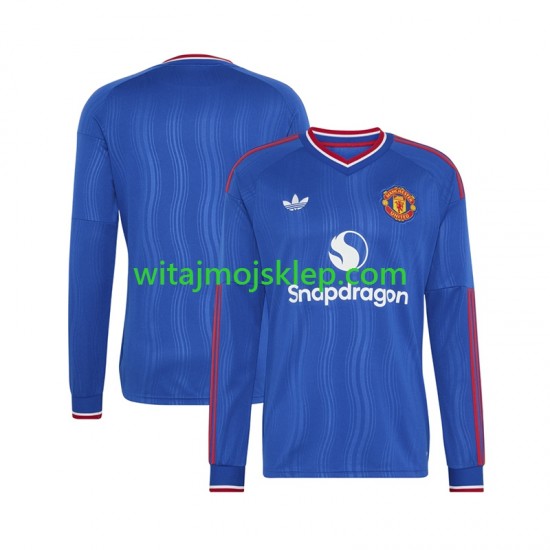 Koszulka Manchester United Męska Stroje Wyjazdowe 2026-2027 Długie Rękawy