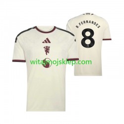 Koszulka Manchester United Bruno Fernandes 8 Męska Trzeci Strój 2026-2027 Krótkie Rękawy
