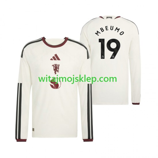 Koszulka Manchester United Bryan Mbeumo 19 Męska Trzeci Strój 2026-2027 Długie Rękawy