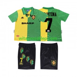 Koszulka Manchester United CANTONA 7 1992 Retro Dziecięca Trzeci Strój 1994 Krótkie Rękawy