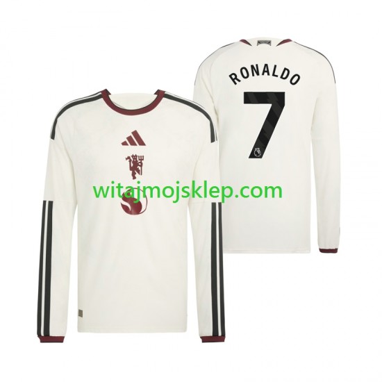 Koszulka Manchester United Cristiano Ronaldo 7 Męska Trzeci Strój 2026-2027 Długie Rękawy