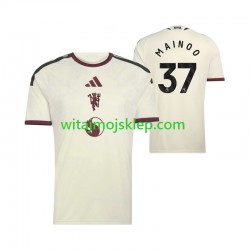 Koszulka Manchester United Kobbie Mainoo 37 Męska Trzeci Strój 2026-2027 Krótkie Rękawy
