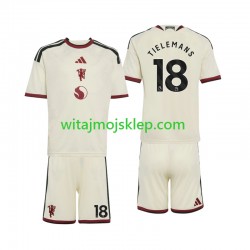 Koszulka Manchester United Youri Tielemans 18 Dziecięca Trzeci Strój 2026-2027 Krótkie Rękawy Koszulka Manchester United Youri Tielemans 18 Dziecięca Trzeci Strój 2026-2027 Krótkie Rękawy