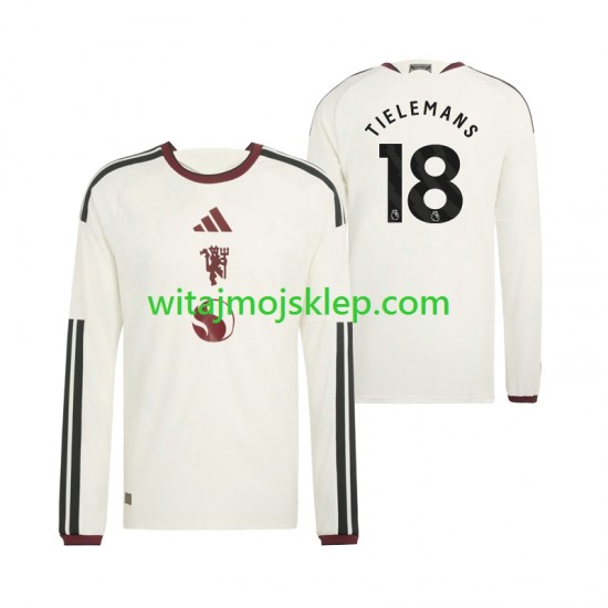 Koszulka Manchester United Youri Tielemans 18 Męska Trzeci Strój 2026-2027 Długie Rękawy