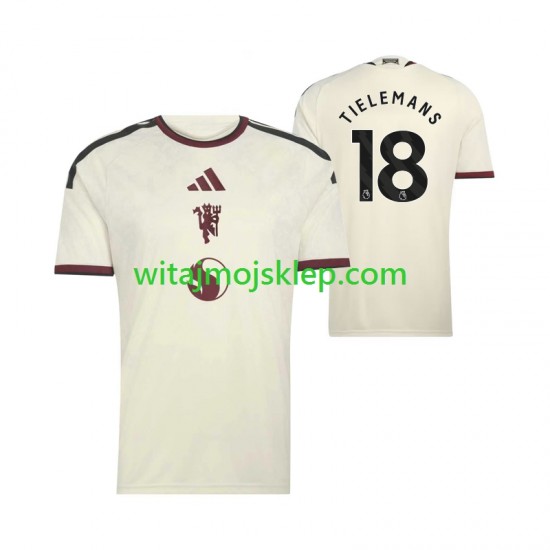 Koszulka Manchester United Youri Tielemans 18 Męska Trzeci Strój 2026-2027 Krótkie Rękawy