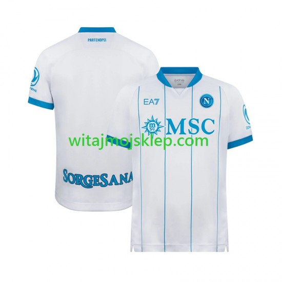 Koszulka Napoli Męska Stroje Wyjazdowe 2026-2027 Krótkie Rękawy