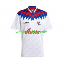 Koszulka Olympique Lyon 1995 1996 Retro Męska Stroje Domowe Krótkie Rękawy Koszulka Olympique Lyon 1995 1996 Retro Męska Stroje Domowe Krótkie Rękawy