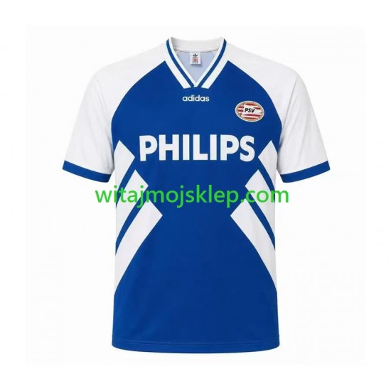 Koszulka PSV Eindhoven Retro Męska Stroje Wyjazdowe 1994 Krótkie Rękawy