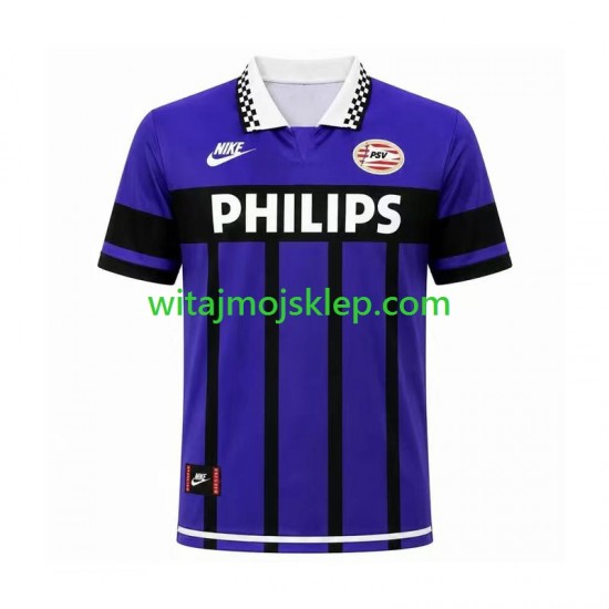 Koszulka PSV Eindhoven 1995 Retro Męska Stroje Wyjazdowe Krótkie Rękawy