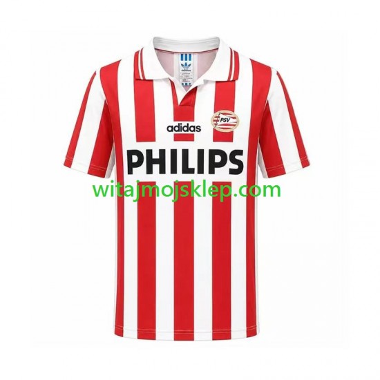 Koszulka PSV Eindhoven Retro Męska Stroje Domowe 1994 Krótkie Rękawy