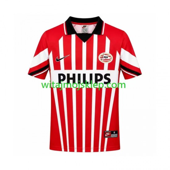 Koszulka PSV Eindhoven 1997 Retro Męska Stroje Domowe Krótkie Rękawy