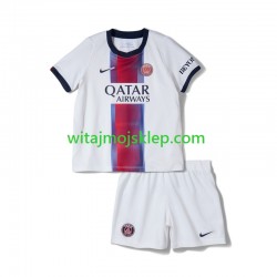 Koszulka Paris Saint-Germain Dziecięca Stroje Wyjazdowe 2026-2027 Krótkie Rękawy