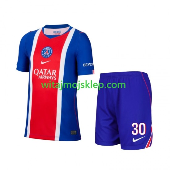 Koszulka Paris Saint-Germain Lionel Messi 30 Dziecięca Stroje Domowe 2026-2027 Krótkie Rękawy